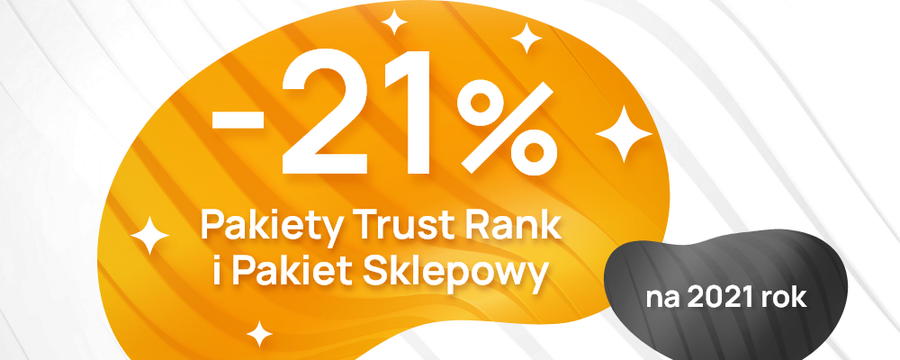 Promocja -21% na 2021 rok!