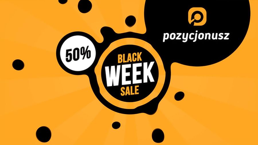 Ruszamy z promocją na Black Week do -50% !