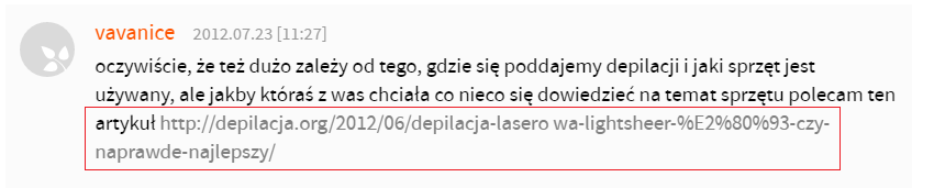 Konkretne anchor texty warto przeplatać linkami z URL strony